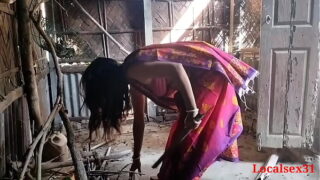 Desi Indian House Wife doggy style Fucking Hard In outdoor Video