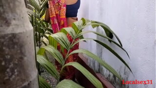 Indian Bengali Woman With Doggystyle Fucked Hard in Outdoor Video