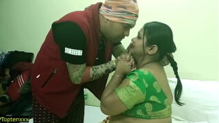 Indian Desi Bhabhi Getting Fucking By Horny Husband Friend Video