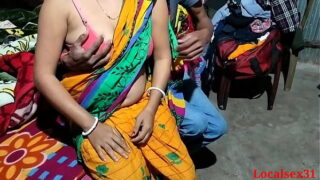 Indian Desi Milf Aunty Press Boobs And Doggystyle Fucked Pussy By Nephew Video