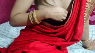 Teluamil Bhabi First Night HardcoreSex with Her Lover Video